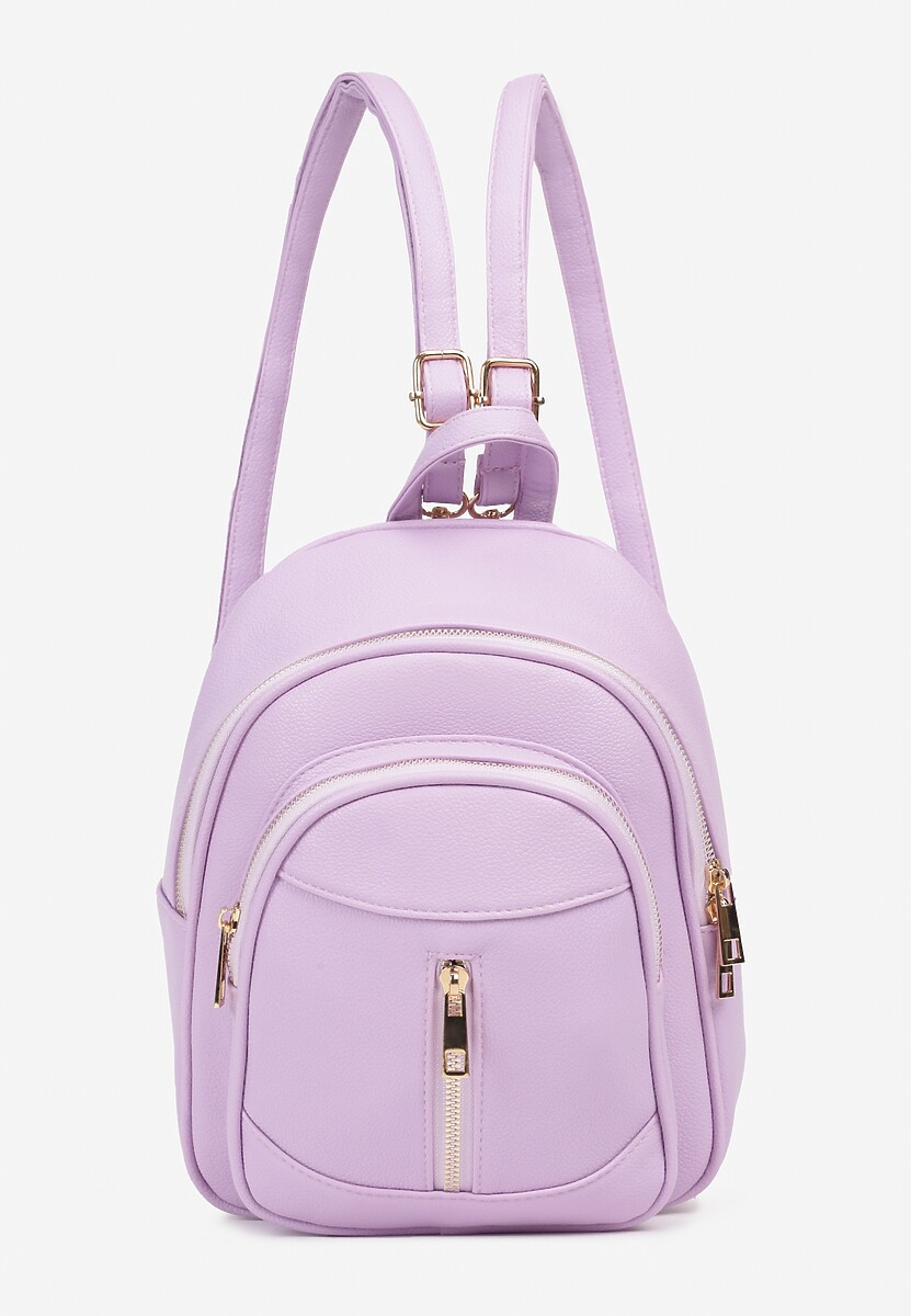 Rucsac Violet Deschis Cu Barete Reglabile Și Fermoare Nelsey 1