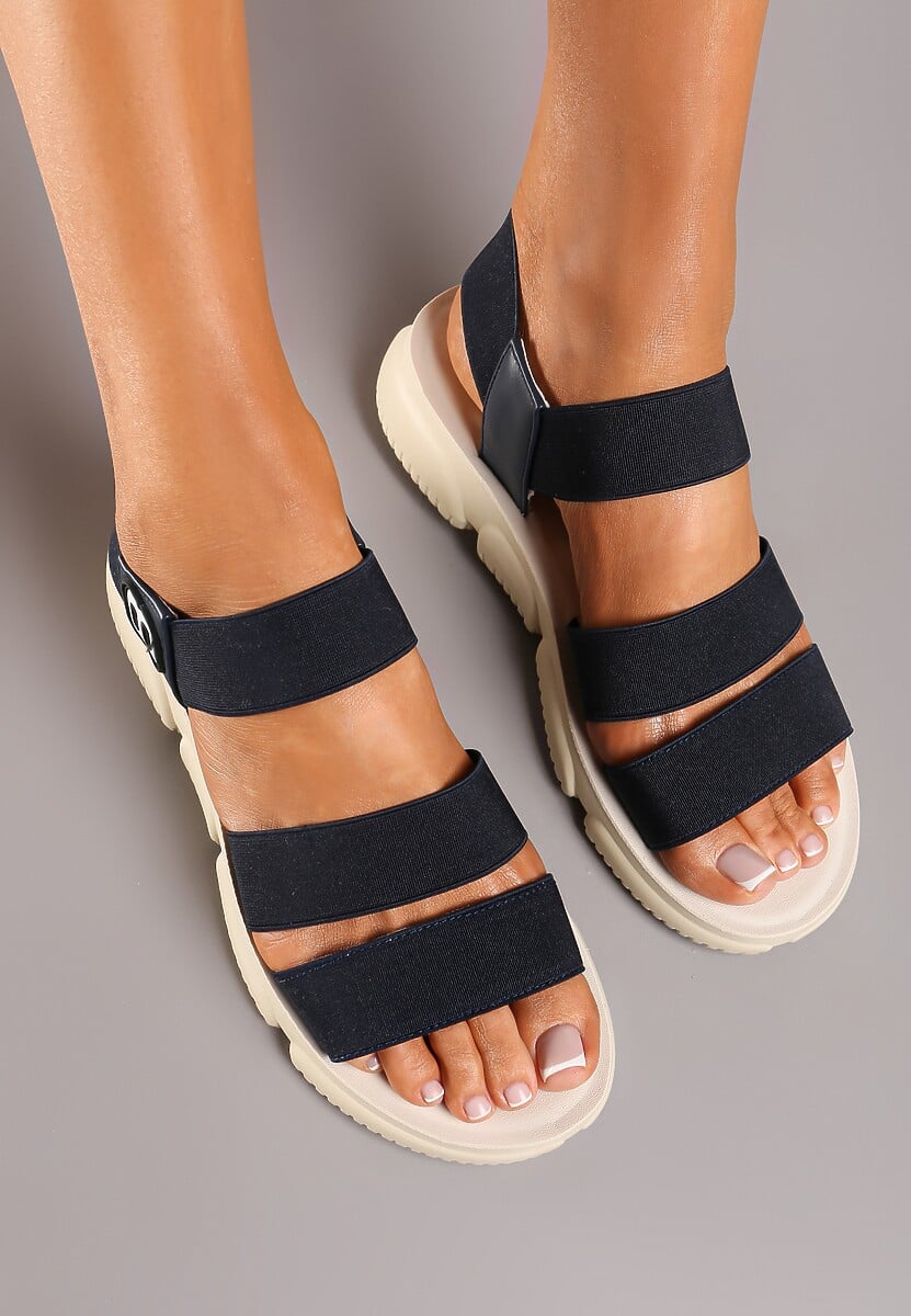 Tamnoplave Sandale 3