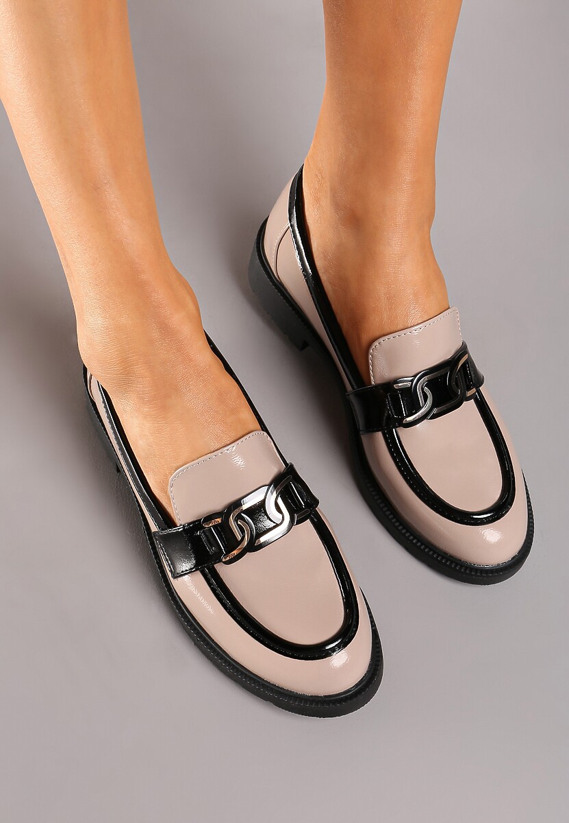 Mocasini bej 3