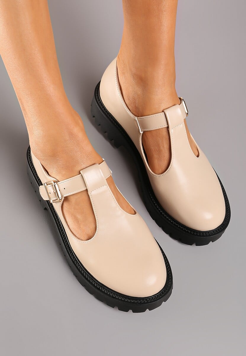 Pantofi casual Bej 3