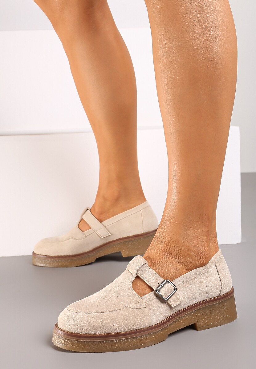Mocasini Bej 2
