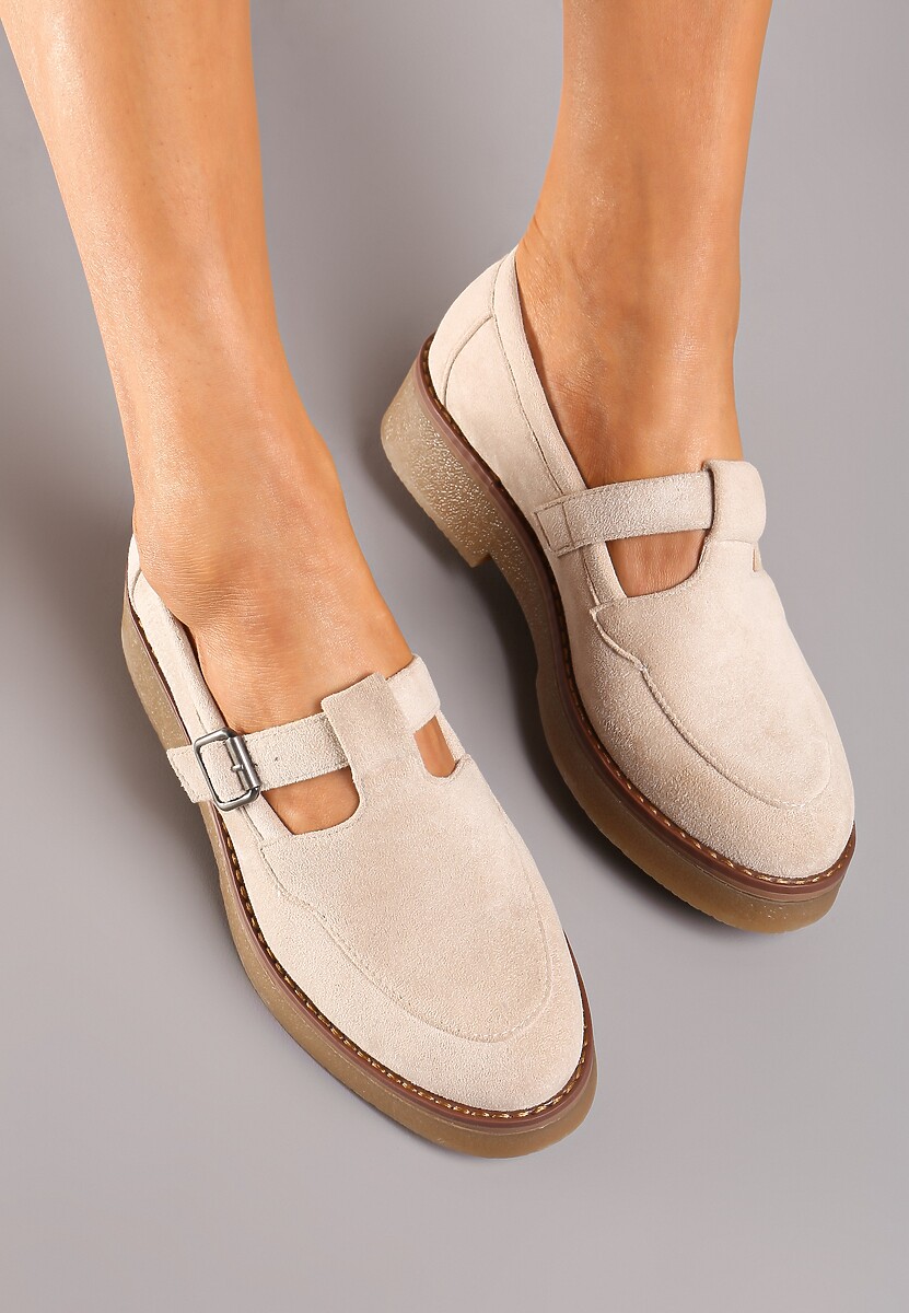 Mocasini Bej 3
