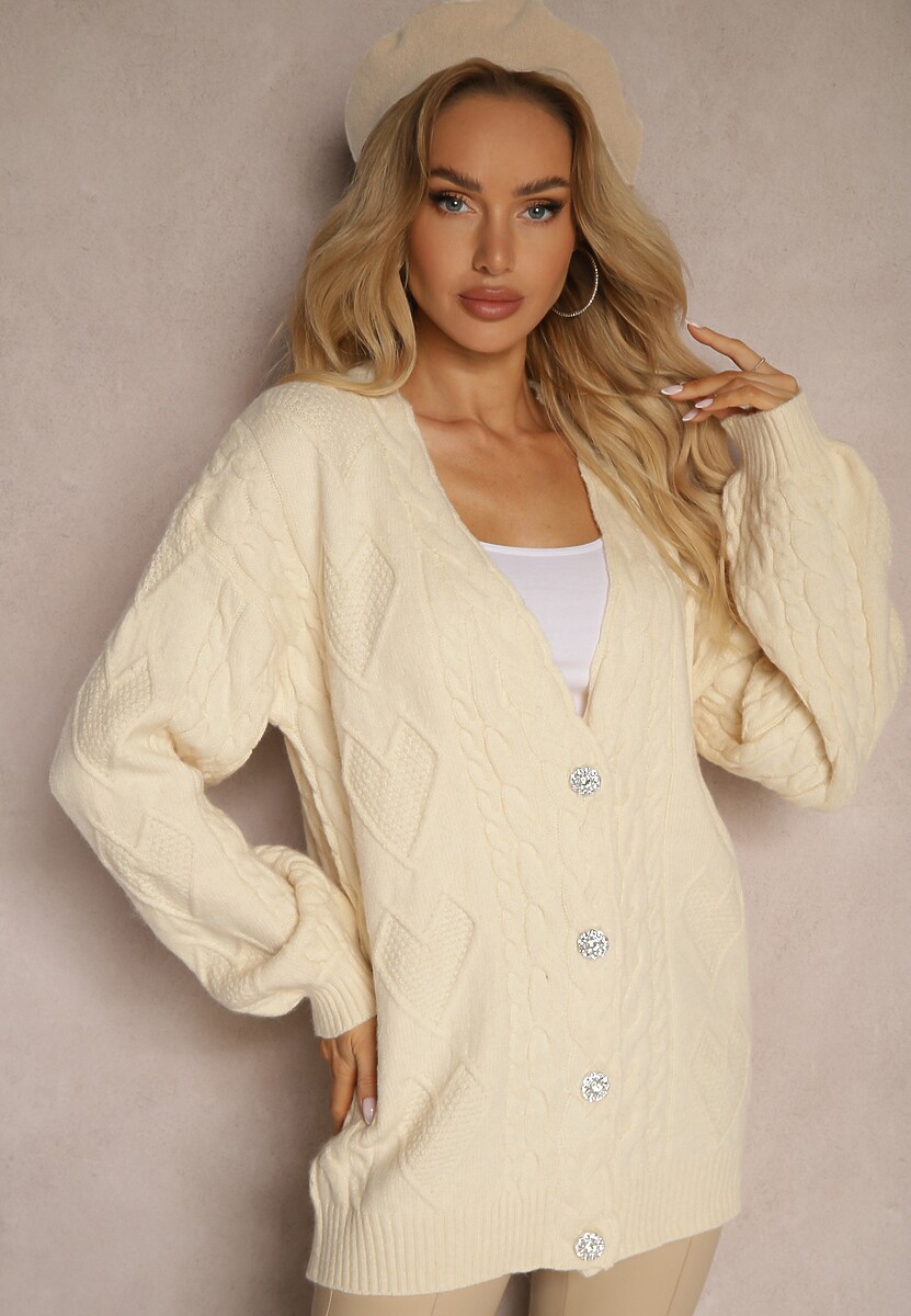 Cardigan Bej 1