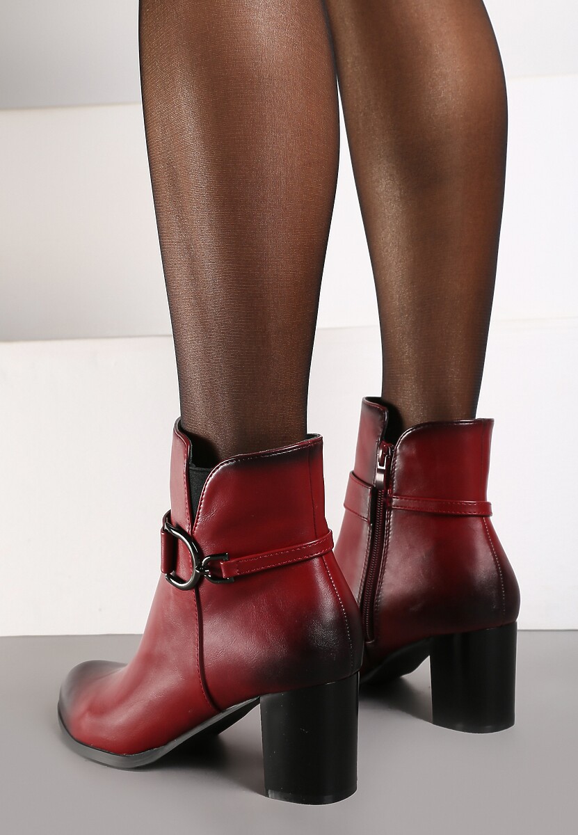 Botine Eriscelia Roșii 3