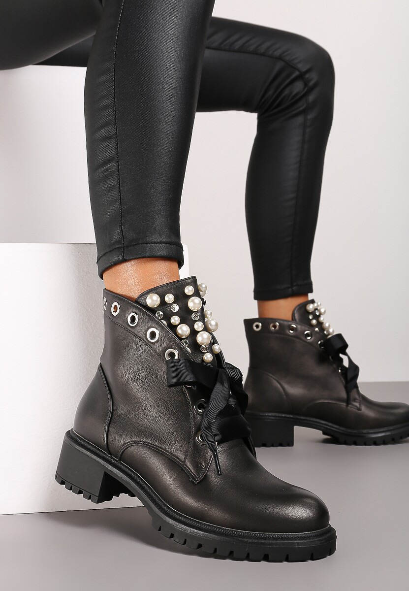 Botine Argintii 1