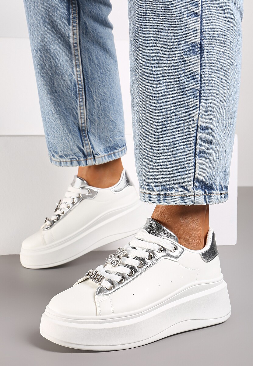 Sneakers Veresia Argintii 3