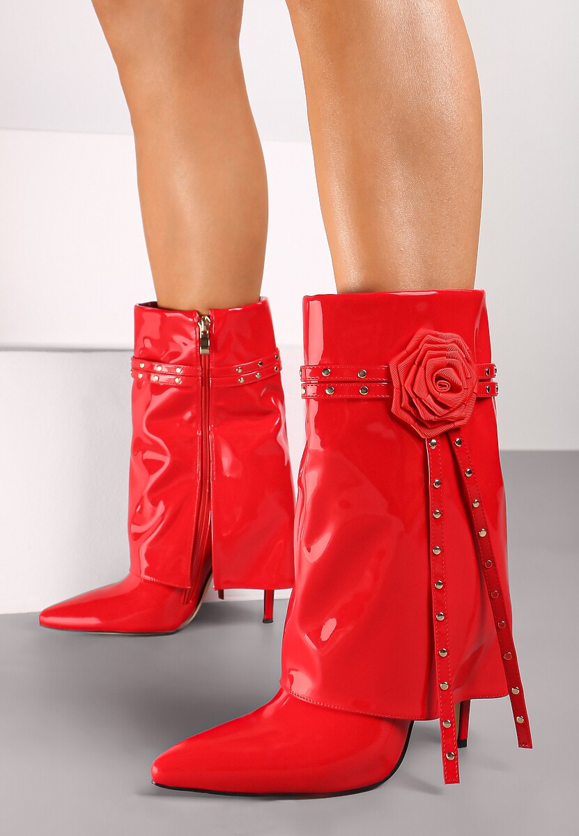 Botine Lotiala Roșii 3