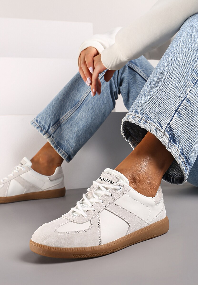 Sneakers Verima Gri cu alb 1