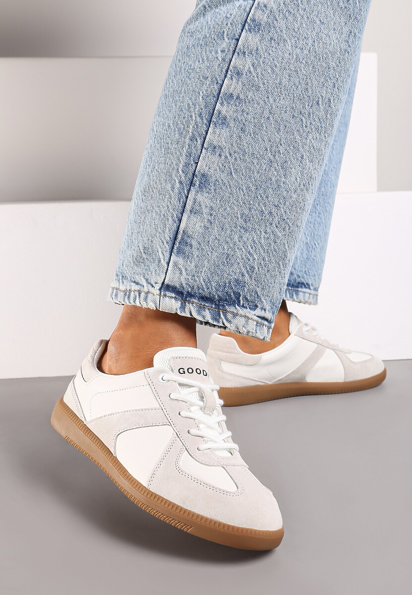 Sneakers Verima Gri cu alb 2