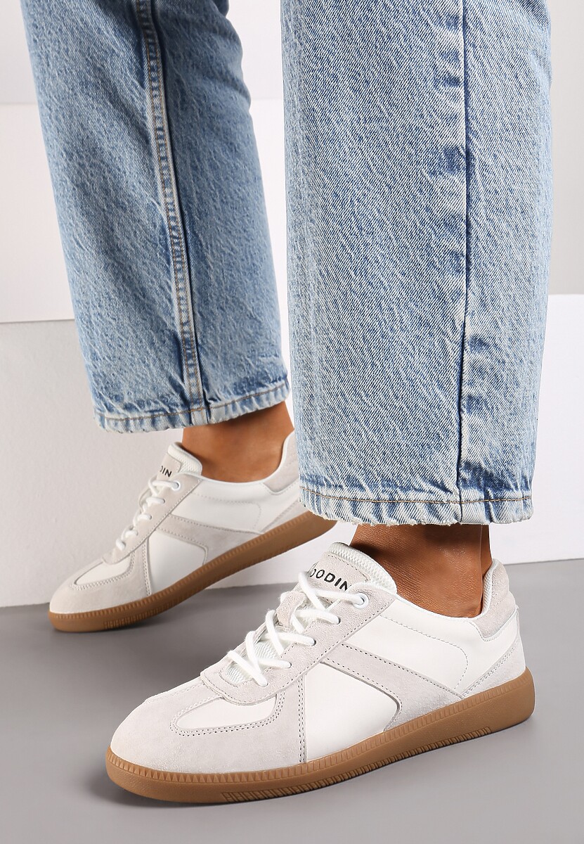 Sneakers Verima Gri cu alb 3