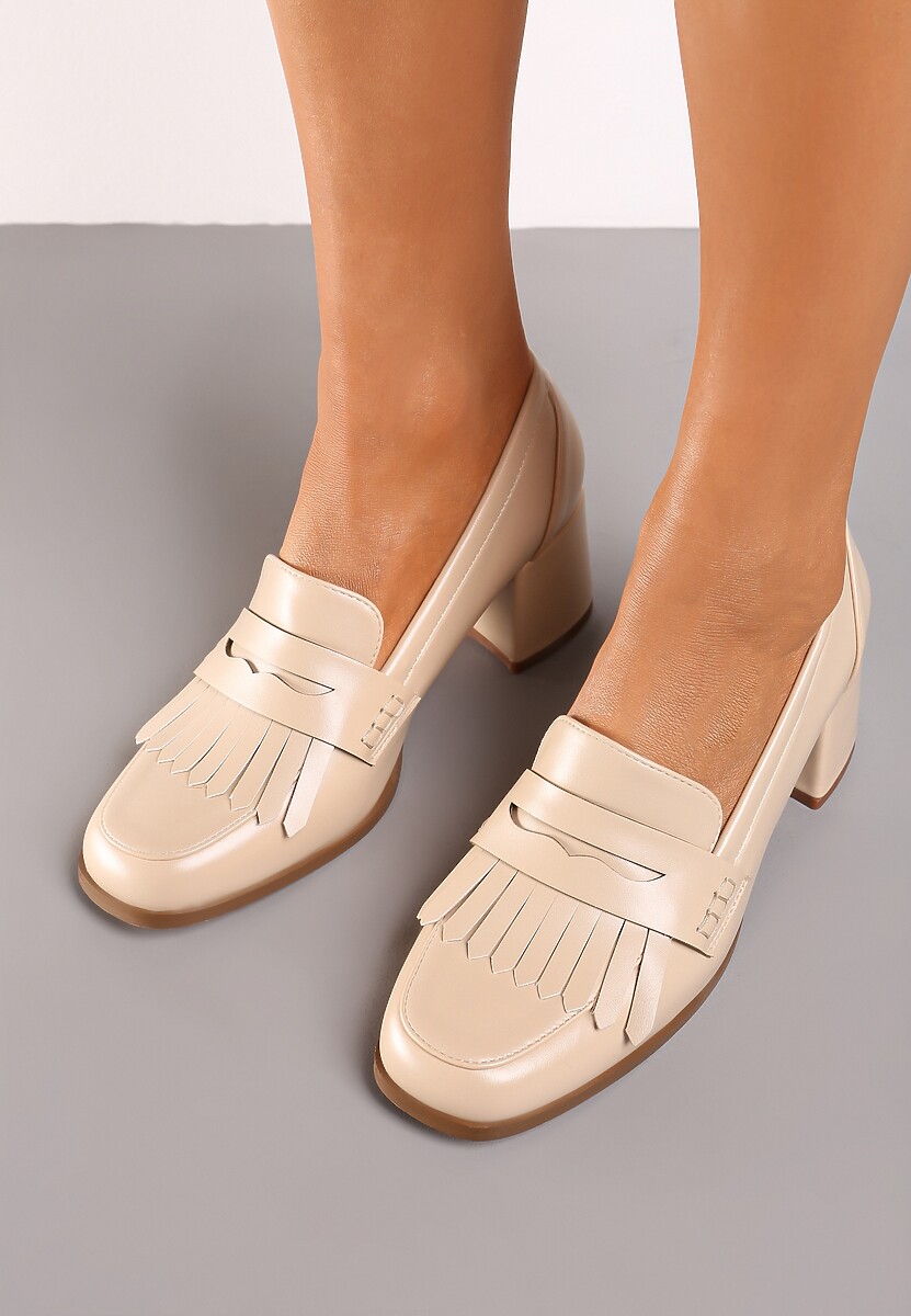 Pantofi casual Erisannea Bej 3