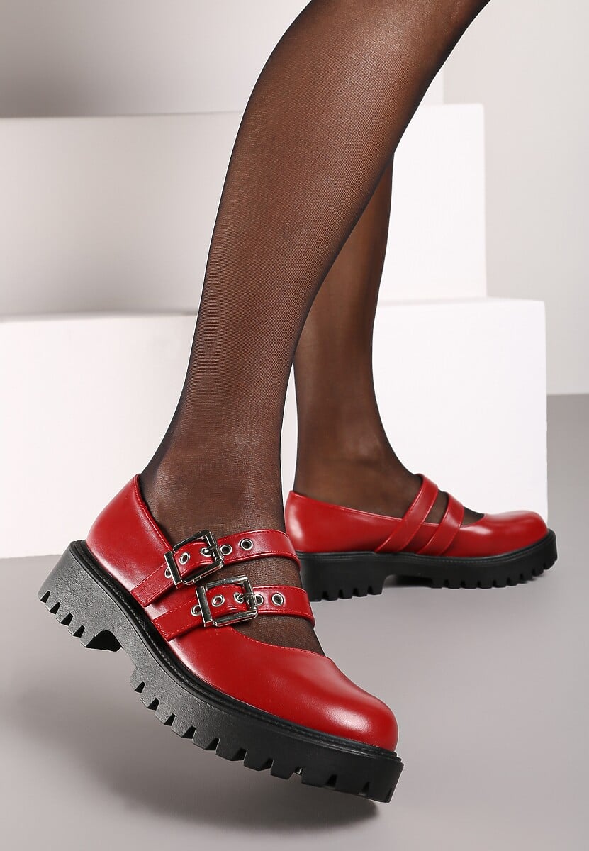 Pantofi casual Iriliati Bordo 2