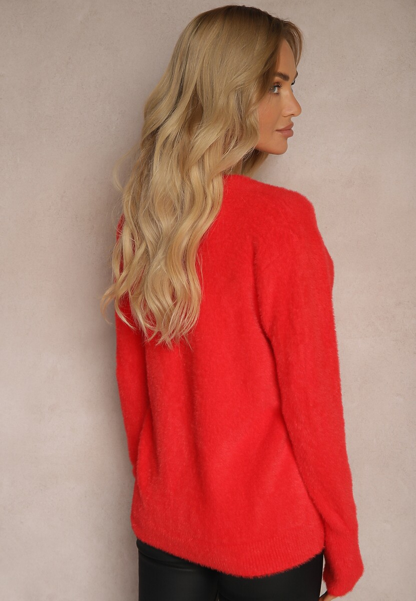 Cardigan Roșu 3