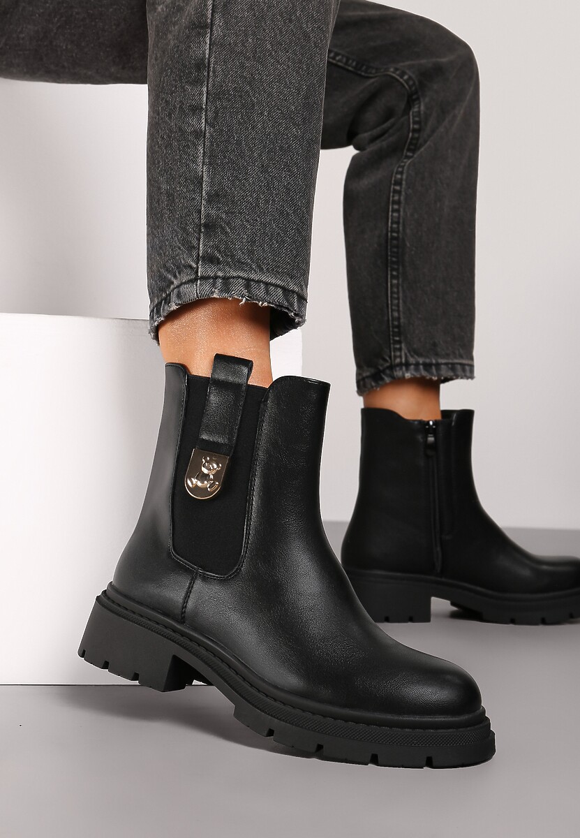 Botine Saithra Negre 2