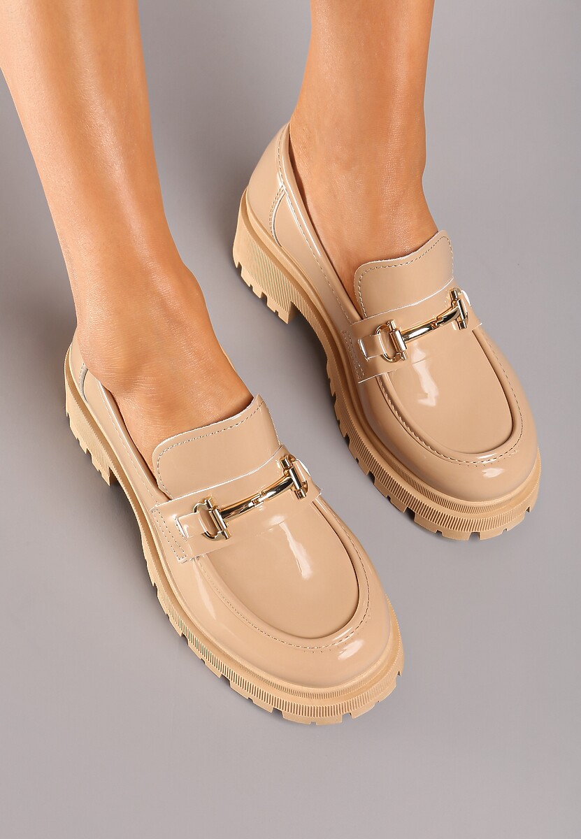 Mocasini Sailaya Bej 3