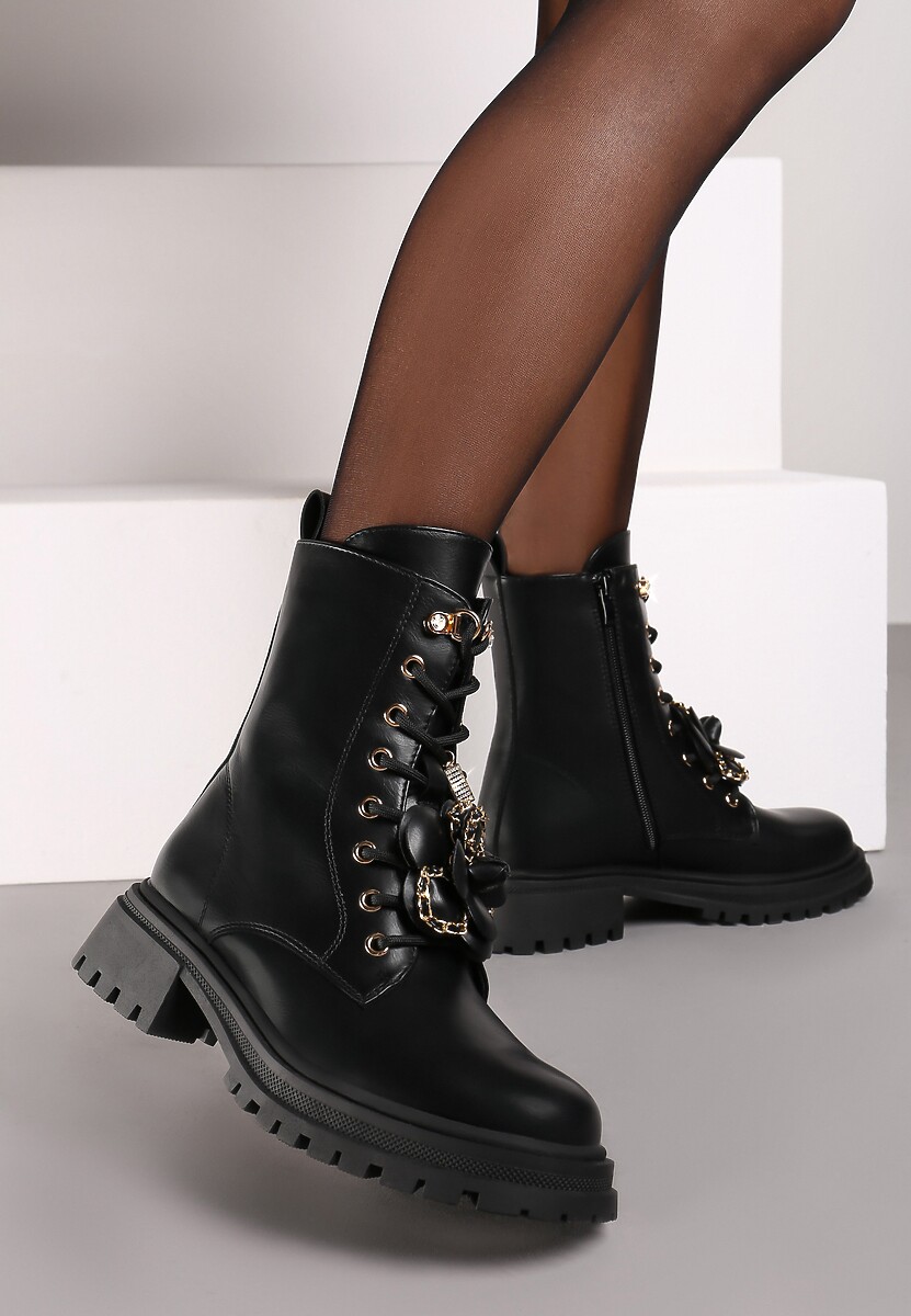 Botine Sairelle Negre 2