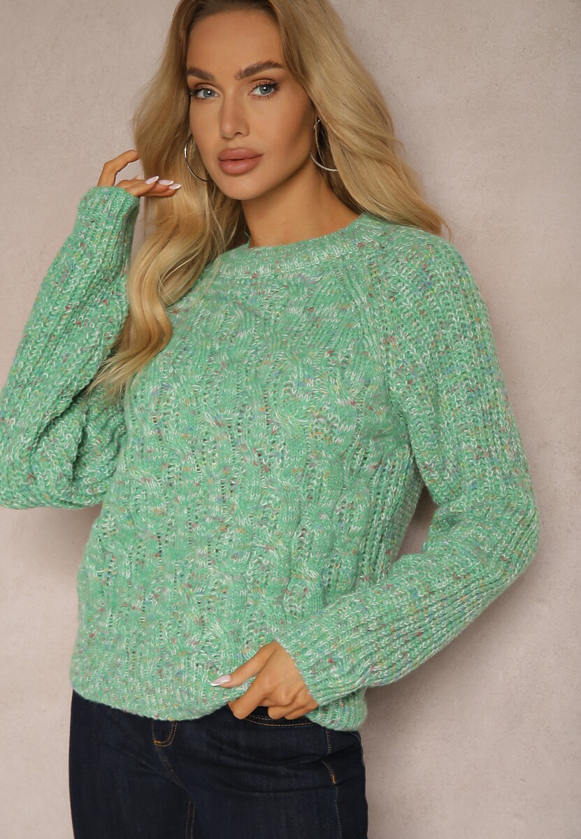Pulover Terivana Verde deschis 1