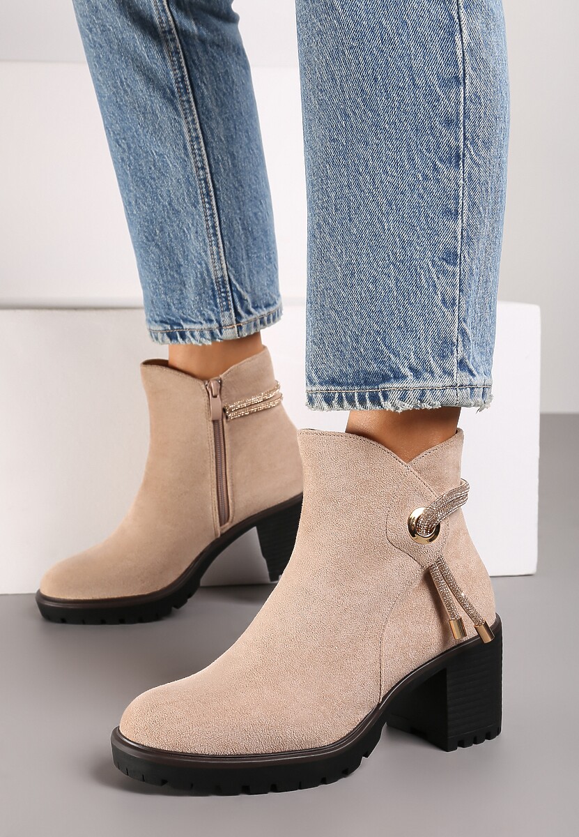 Botine Leresta Bej 1