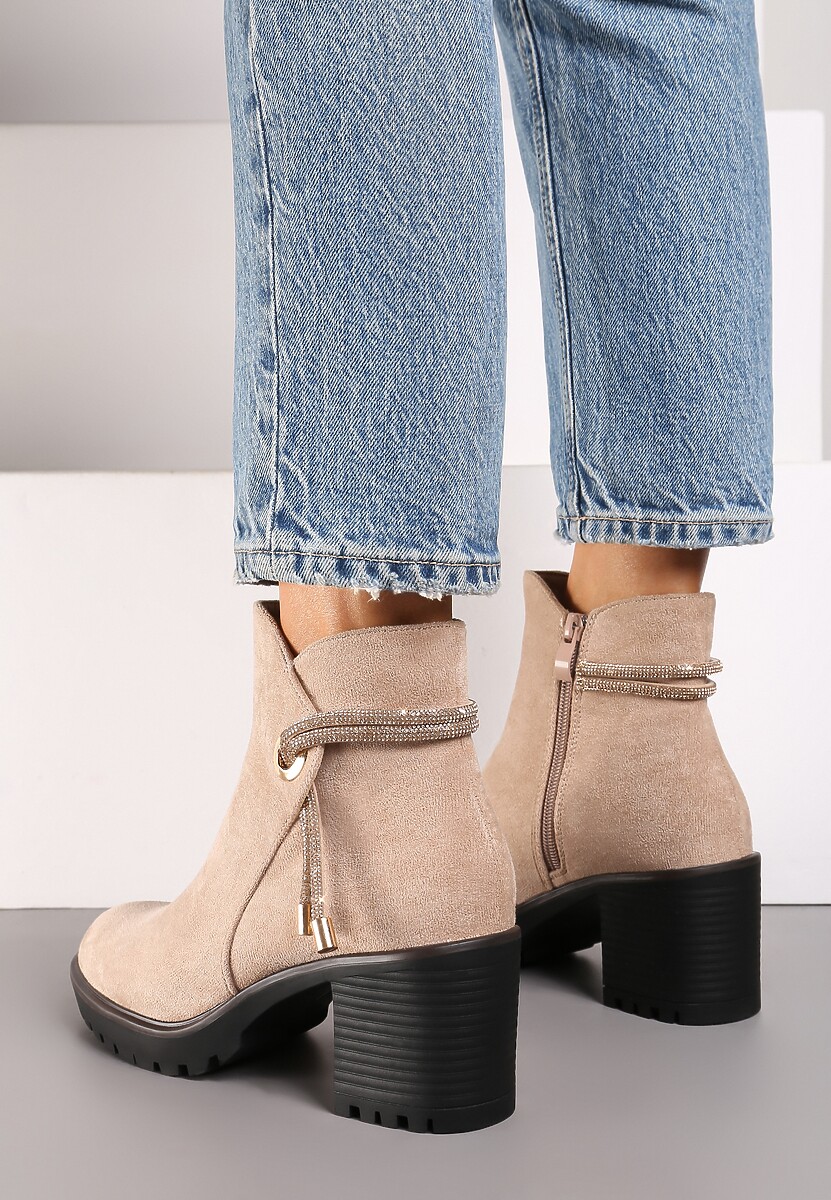 Botine Leresta Bej 3
