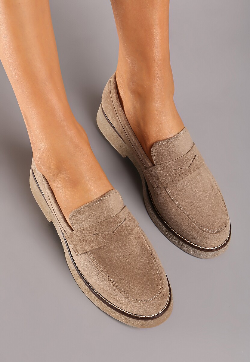 Mocasini Belirra Bej 3