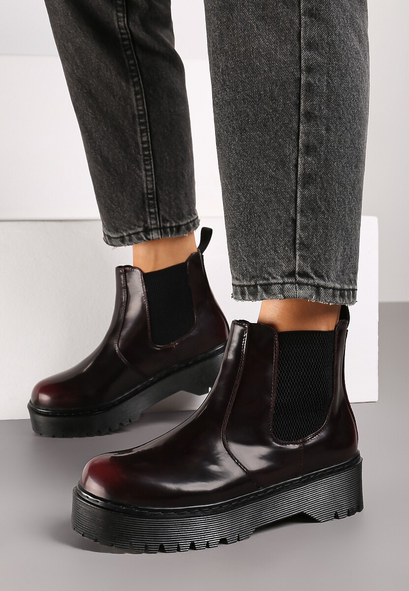 Botine Dailese Bordo 2