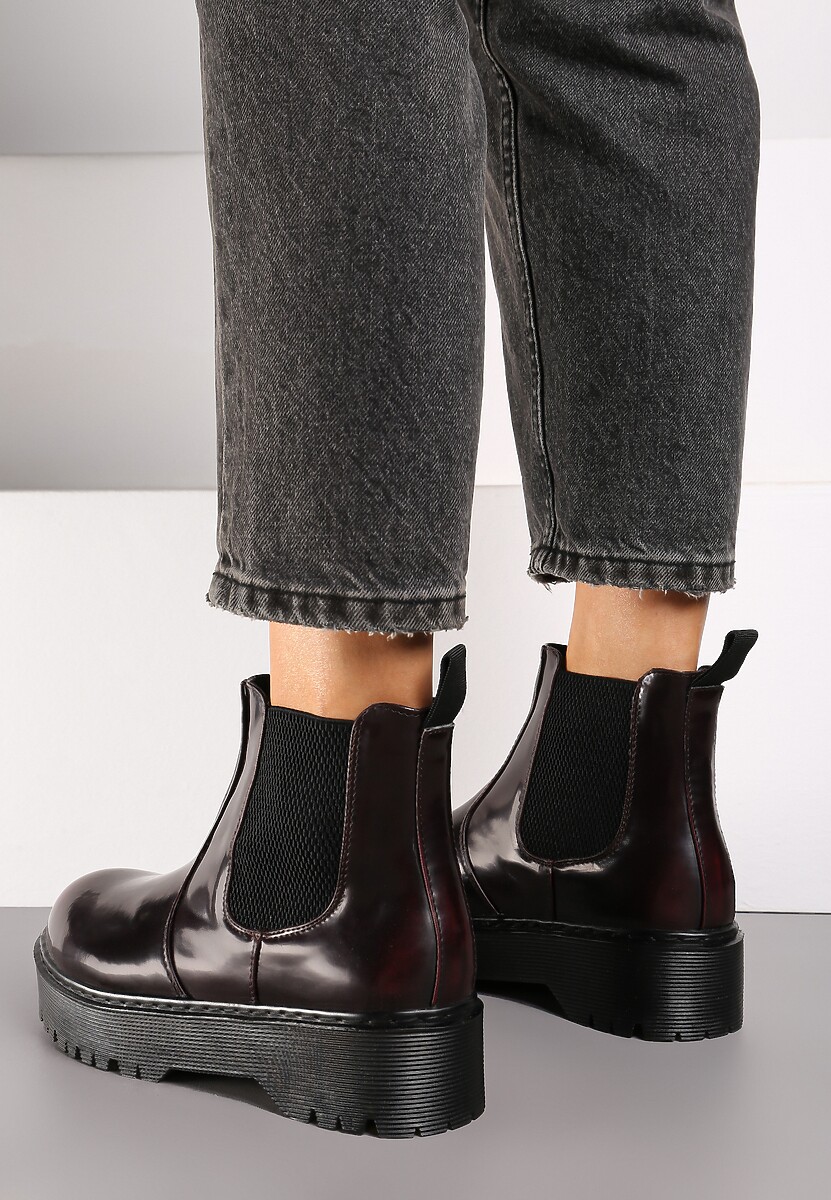Botine Dailese Bordo 3