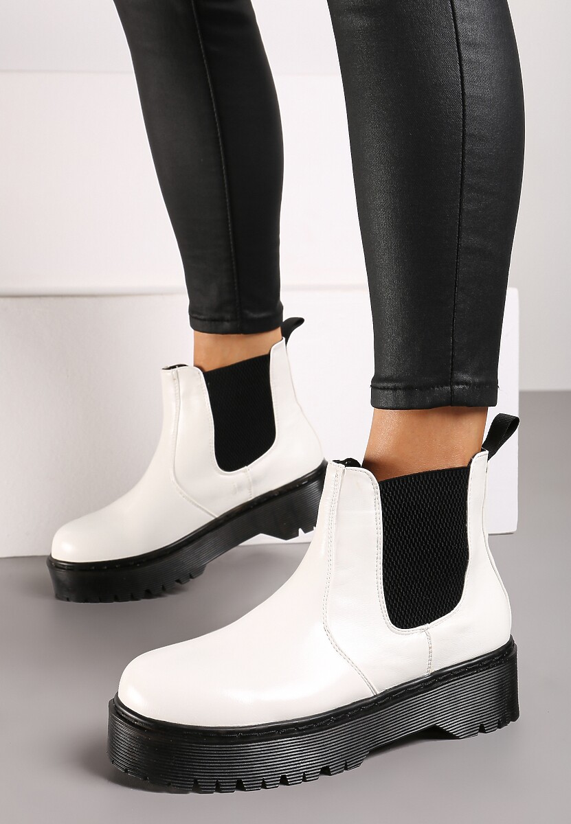 Botine Dailese Albe 2