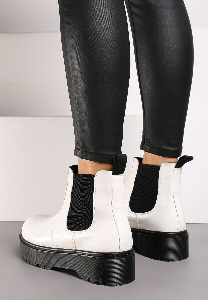 Botine Dailese Albe 3