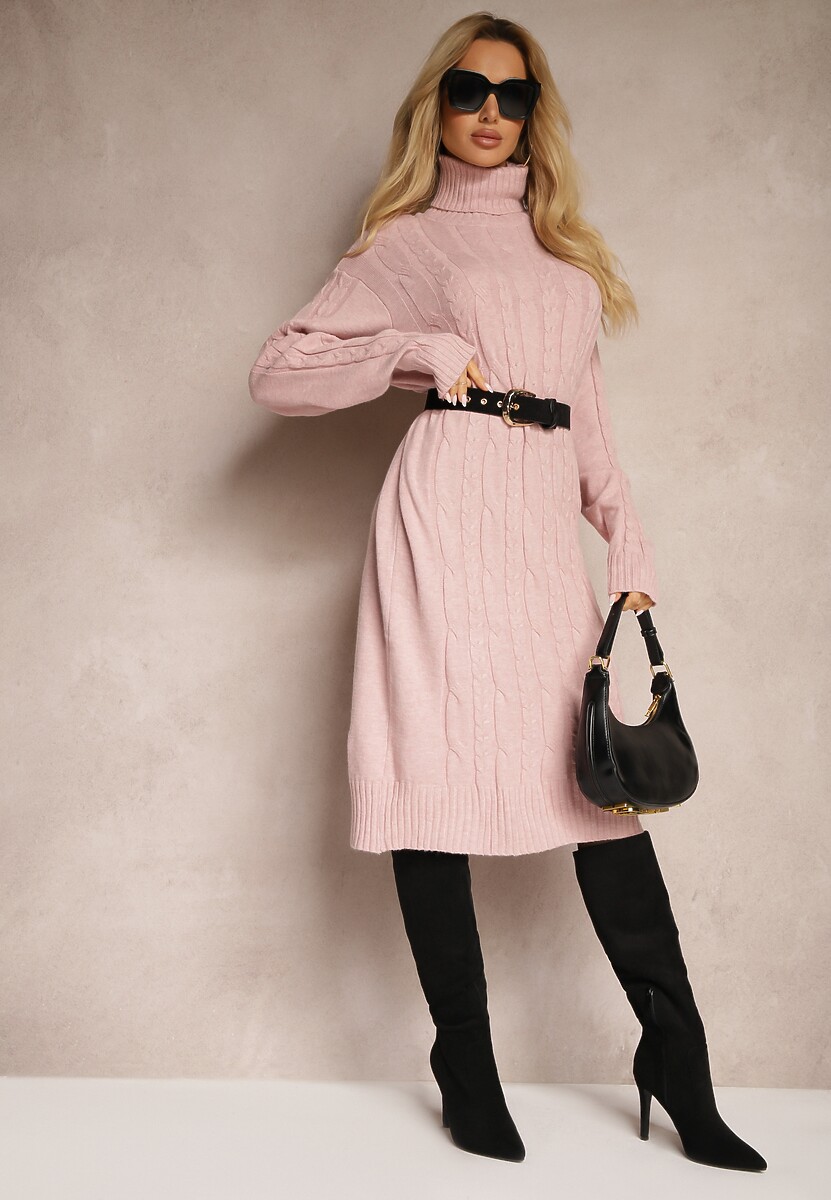 Rochie Terevon Roz deschis 2