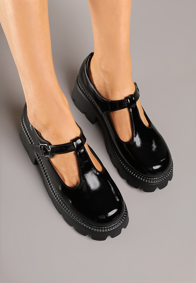 Pantofi casual Leralee Negri 3