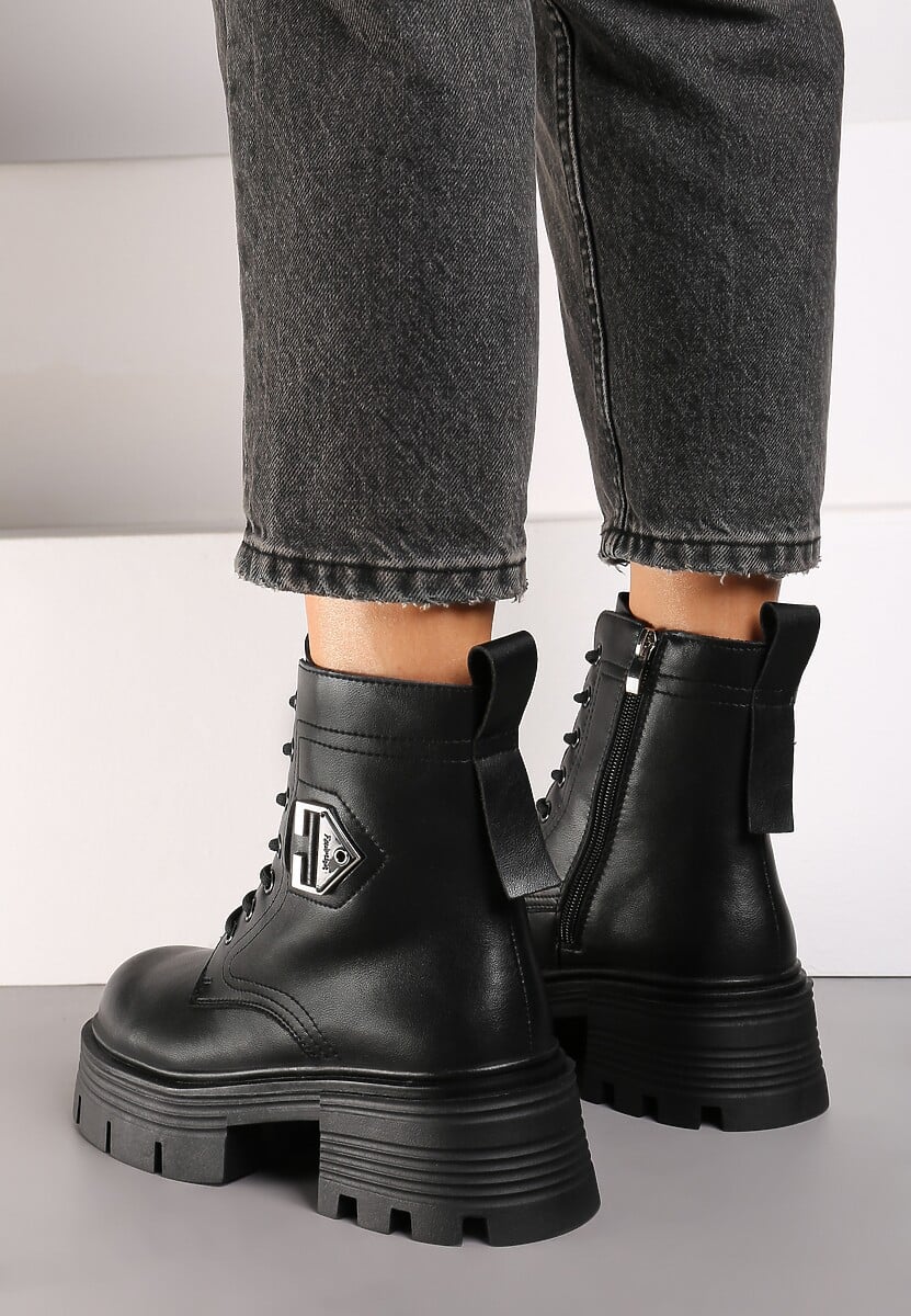 Botine Daivie Negre 3