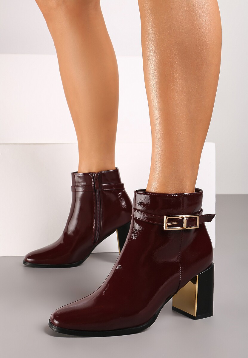 Botine Nirlea Bordo 2