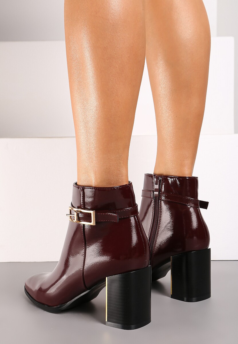 Botine Nirlea Bordo 3