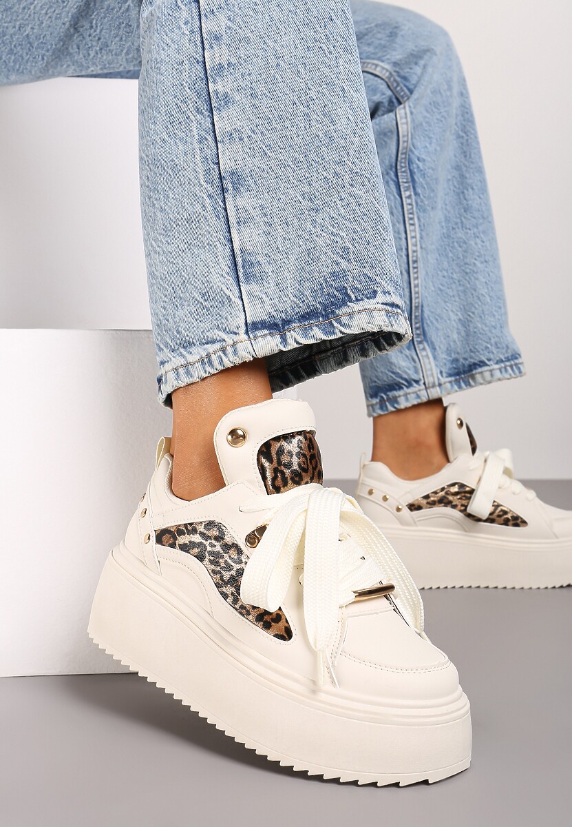 Sneakers Azista Imprimeu leopard 3