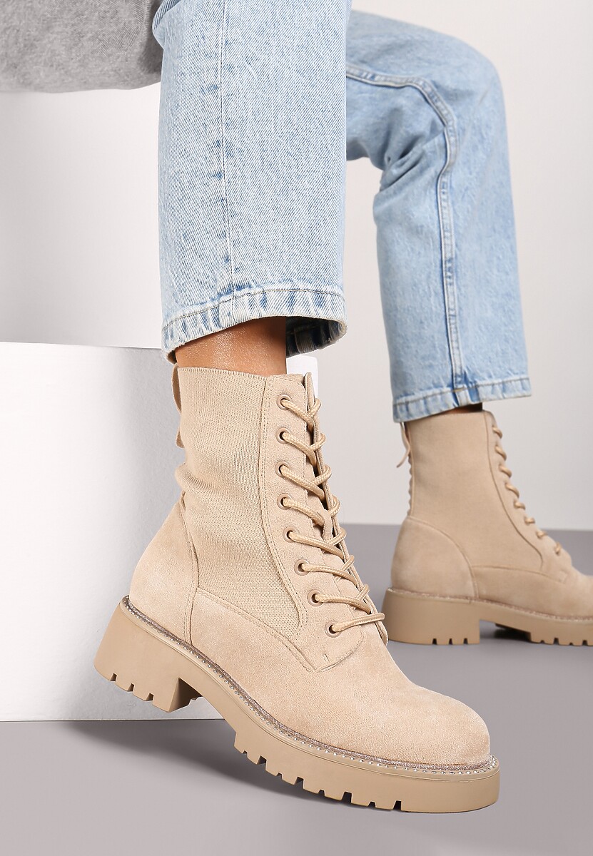 Botine Creene Bej 1