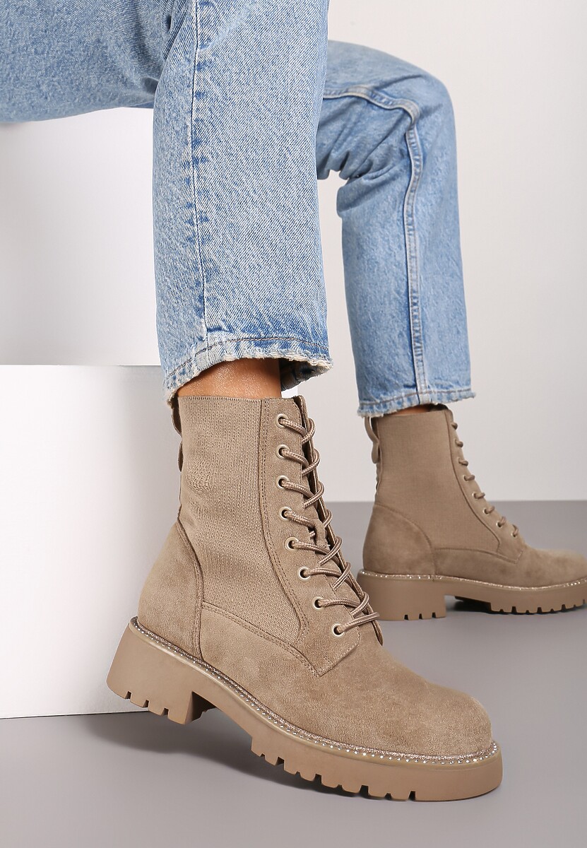 Botine Creene Bej 1