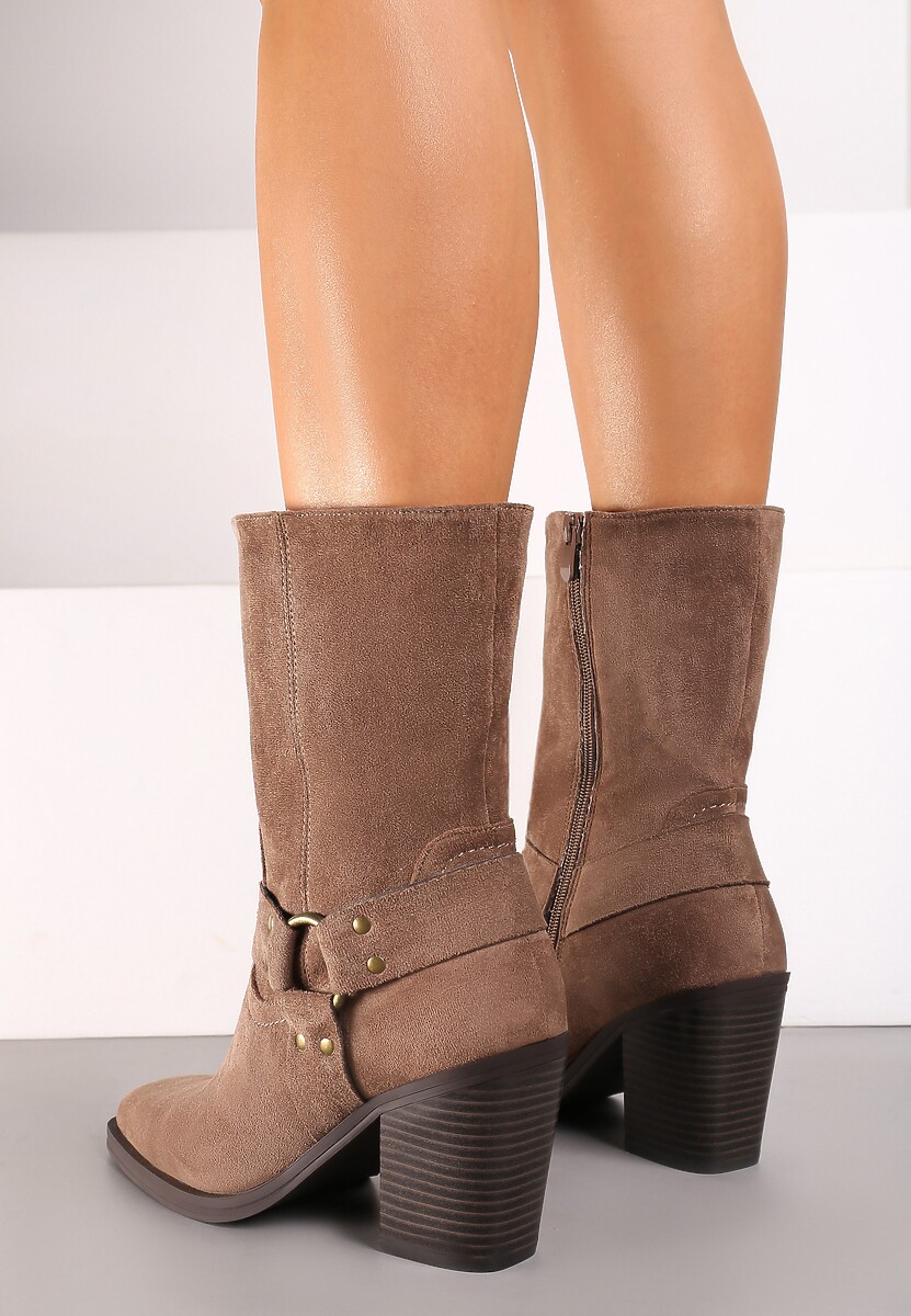 Botine Miavella Bej 3