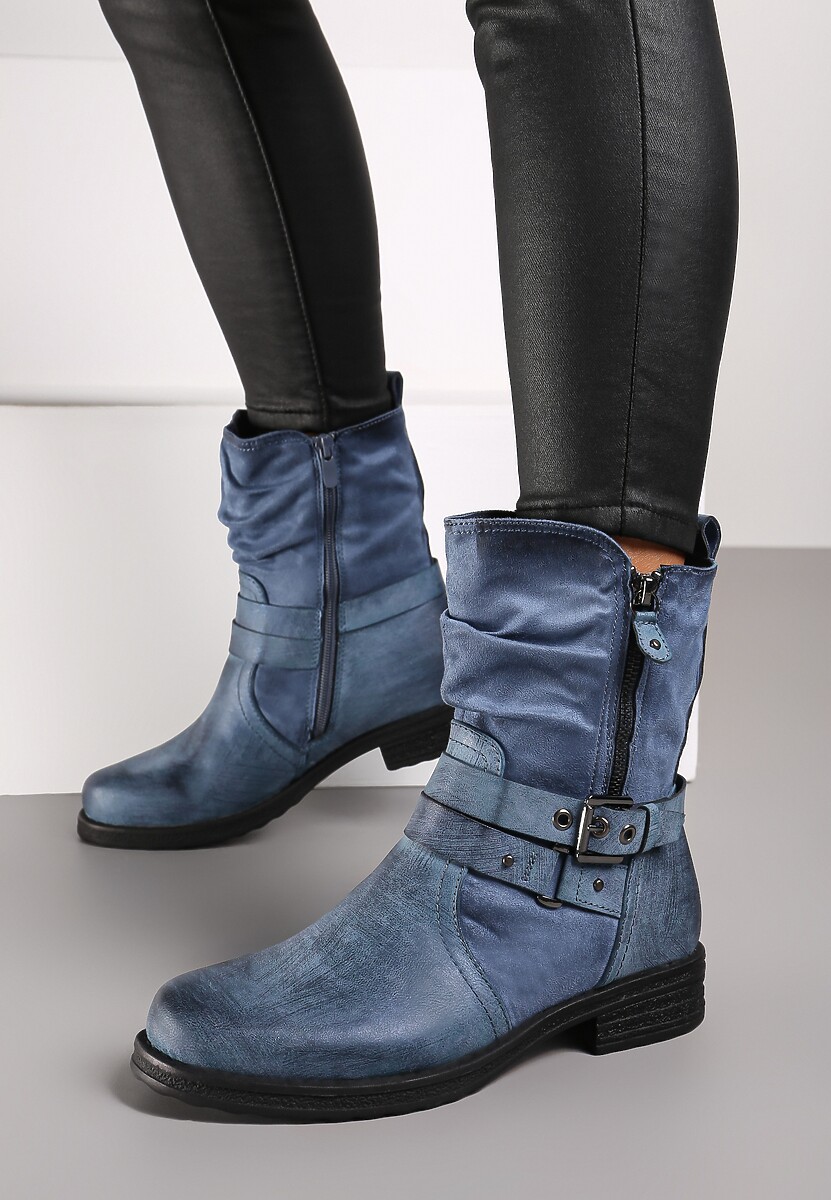 Botine Nelizia Albastre 1