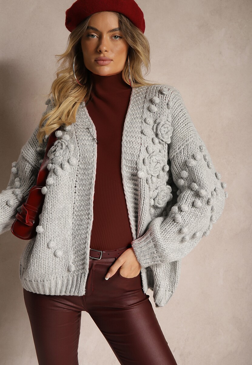Cardigan Mirima Gri 1