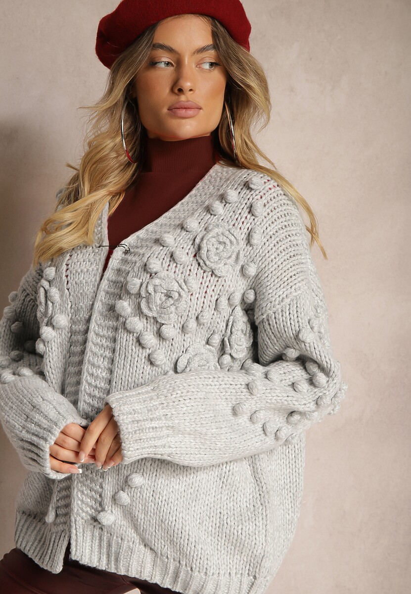 Cardigan Mirima Gri 2