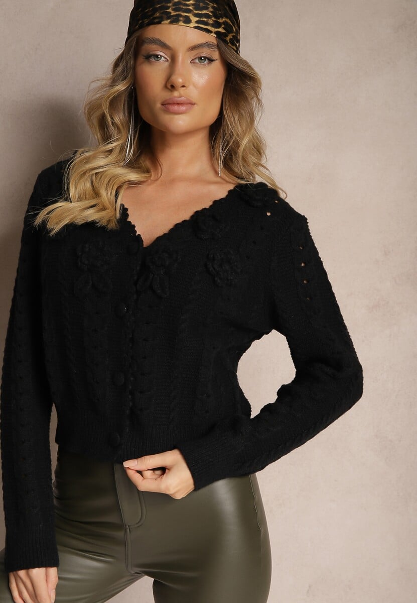 Cardigan Vaimina Negru 1