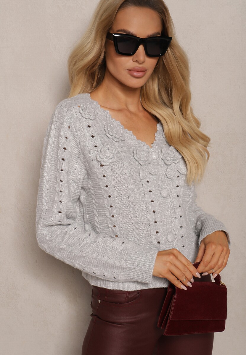 Cardigan Vaimina Gri 2