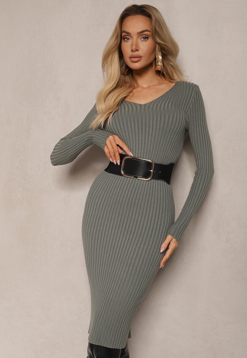 Rochie Vaielle Verde închis 1