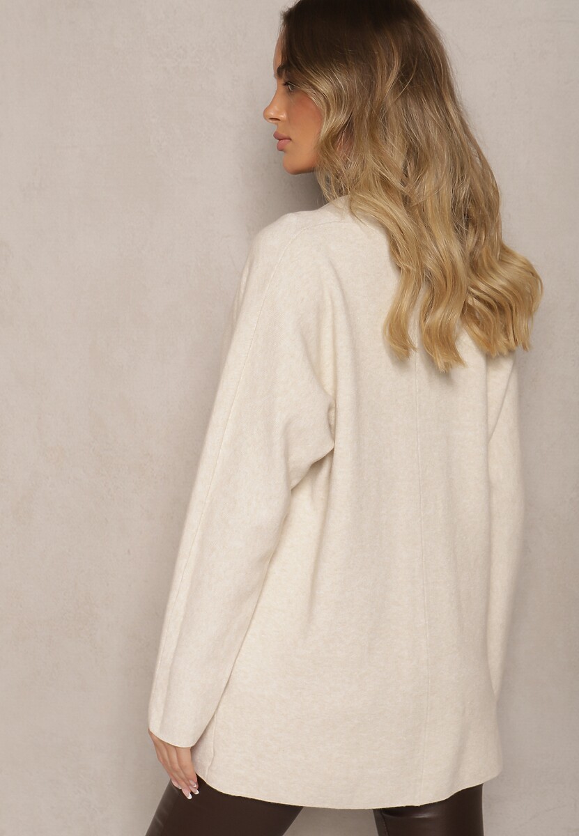 Cardigan Ciamellea Bej deschis 3