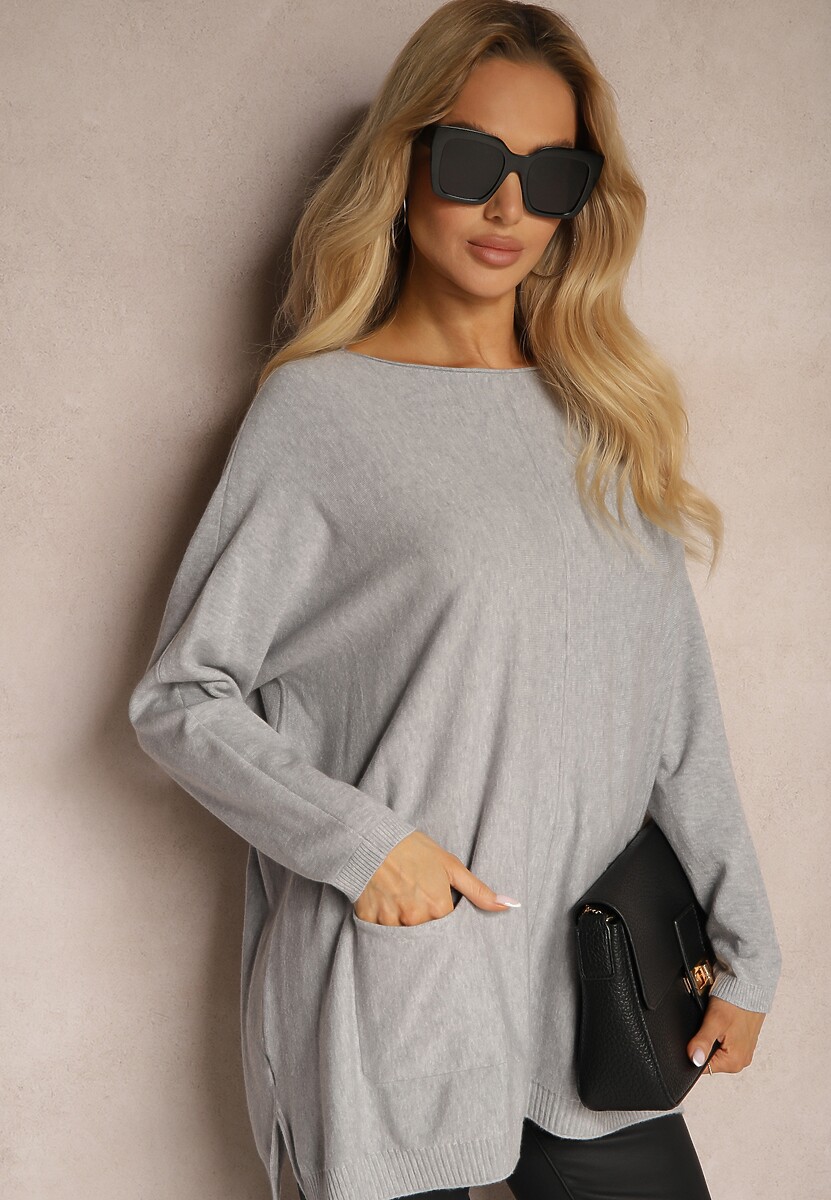 Pulover Nariselle Gri 2