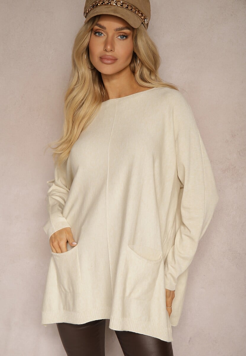 Pulover Nariselle Bej deschis 1