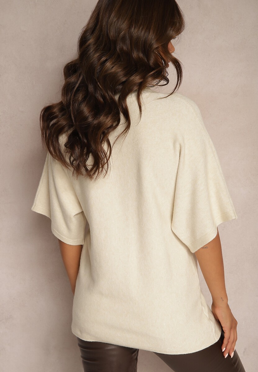 Bluză Ciastina Bej deschis 3