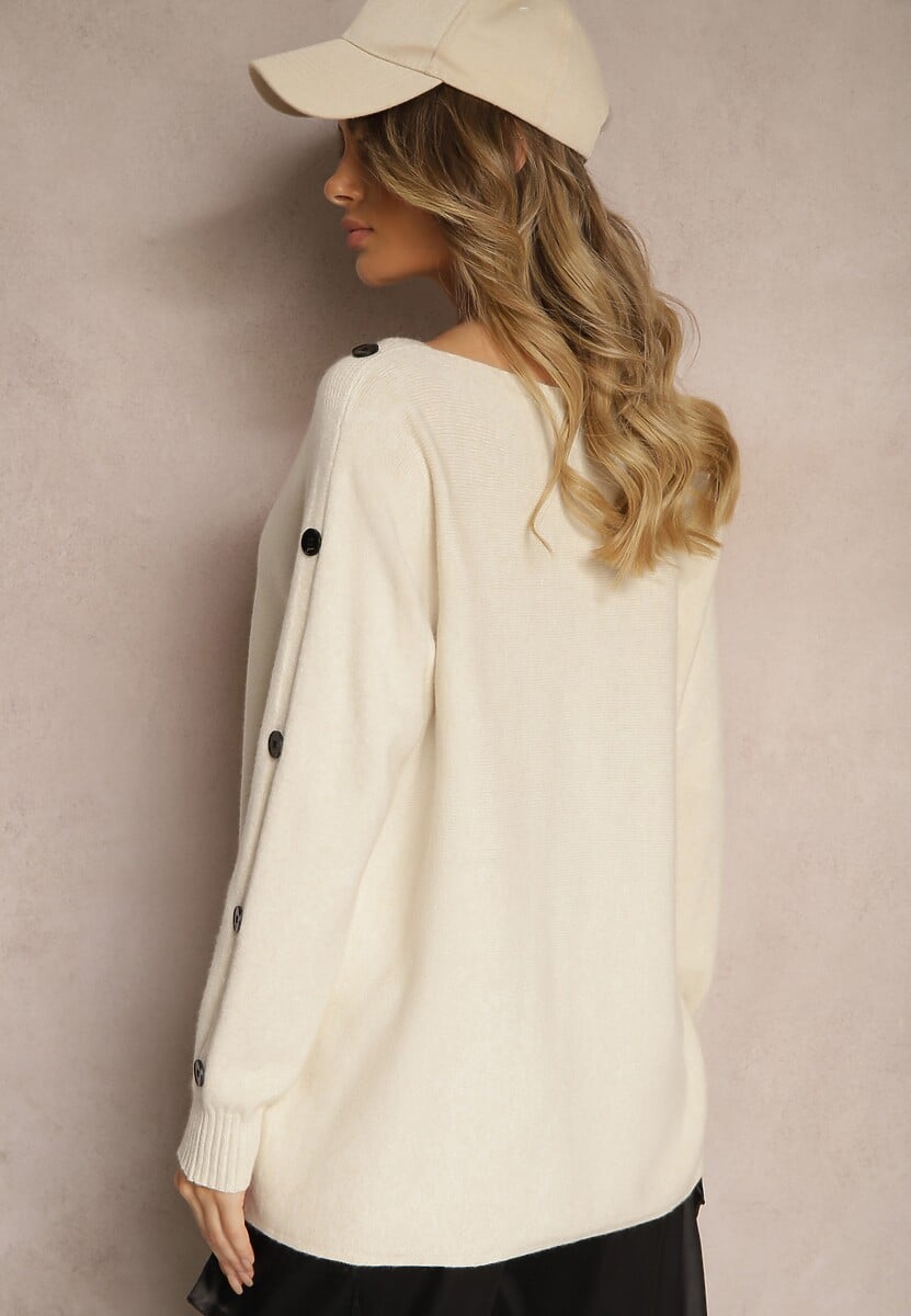 Pulover Ciavonne Bej deschis 3
