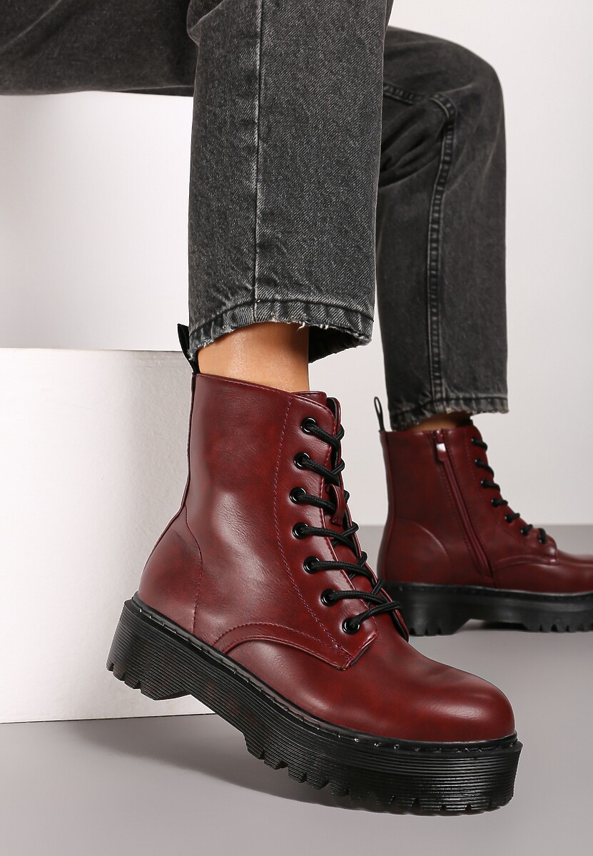 Botine Ciarisea Roșii 1
