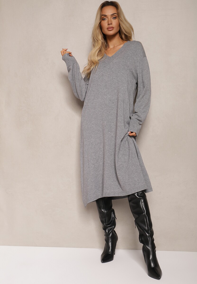 Rochie Eloritha Gri 1